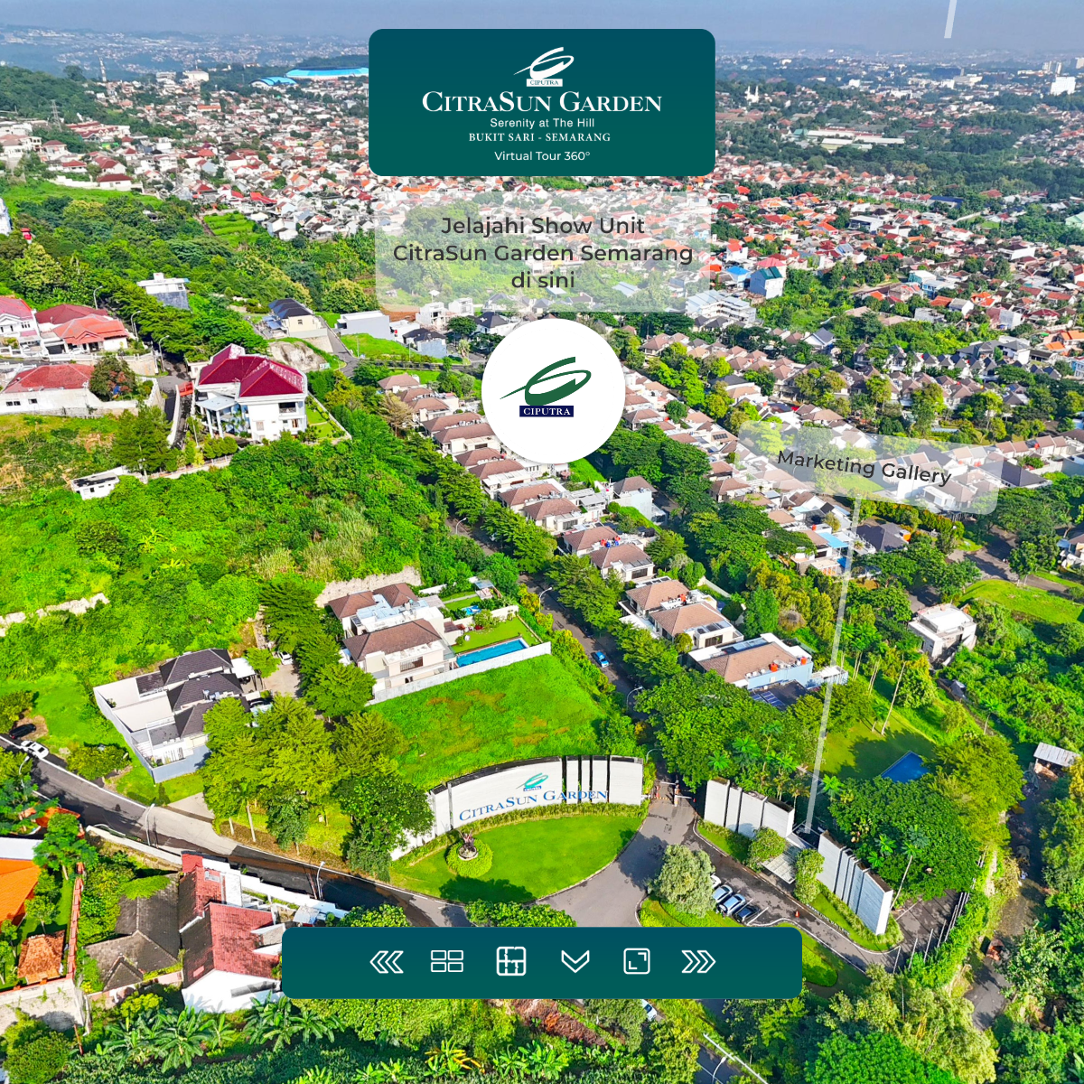CitraSun Garden Semarang - Virtual Show Unit 360°