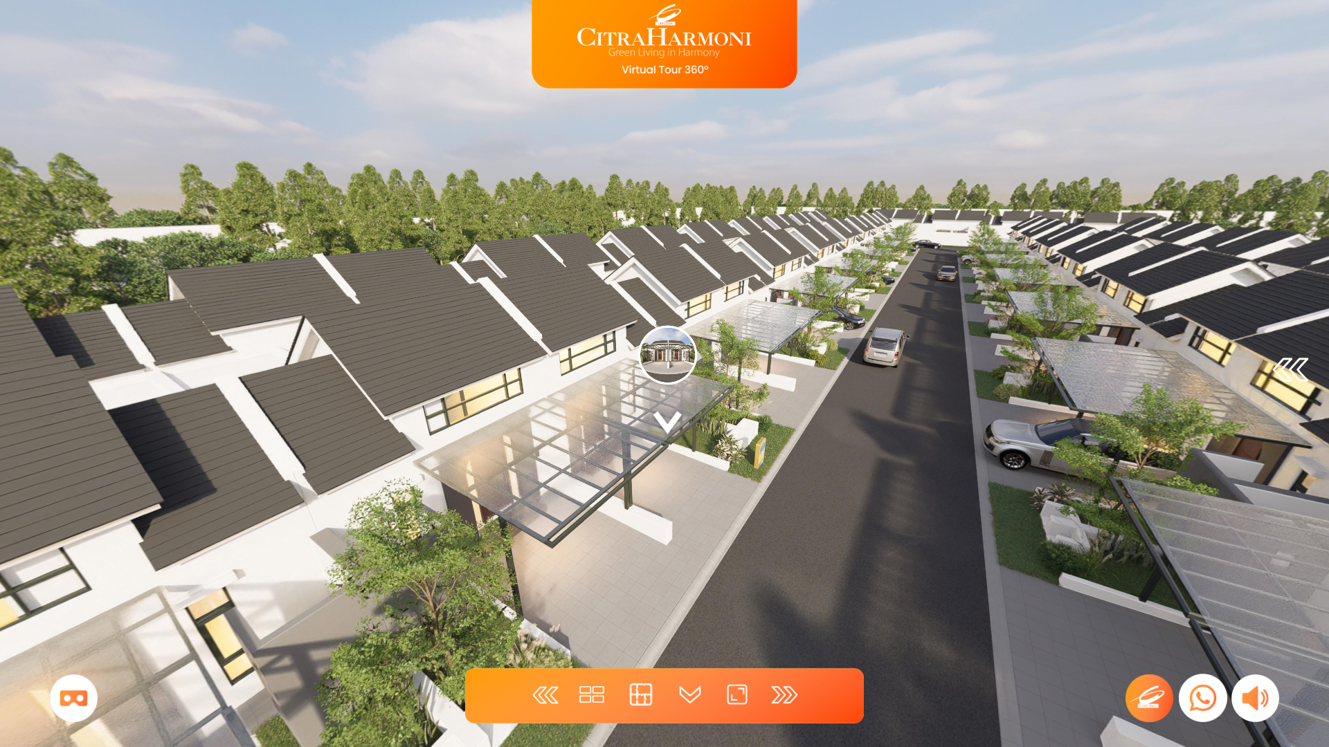 CitraHarmoni Sidoarjo — Virtual Tour 360°