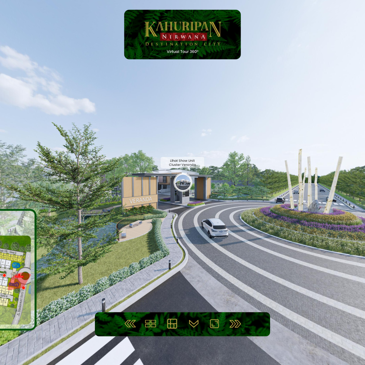 Kahuripan Nirwana Sidoarjo — Virtual Tour 360° | Green & Smart Living Township